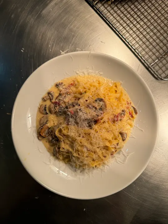 Fettuccine boscaiola